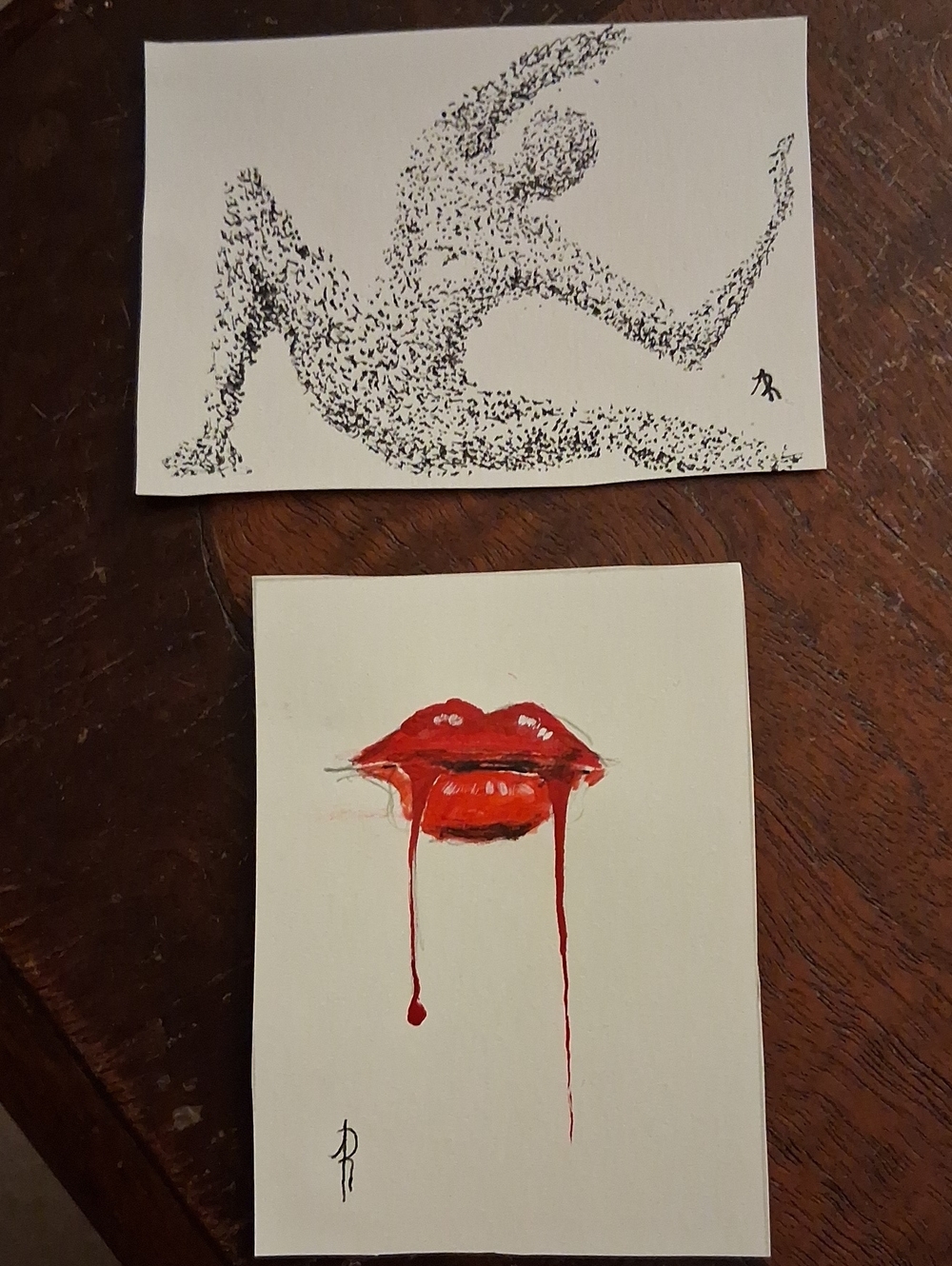 Handcrafted Art Cards